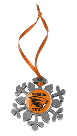 Oregon State Beavers - Snow Flake Ornament