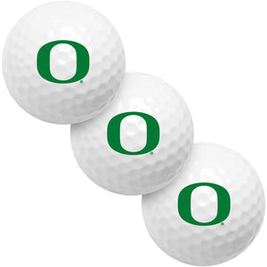 Oregon Ducks 3 Golf Ball Gift Pack 2-Piece Golf Balls