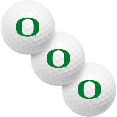 Oregon Ducks 3 Golf Ball Gift Pack 2-Piece Golf Balls