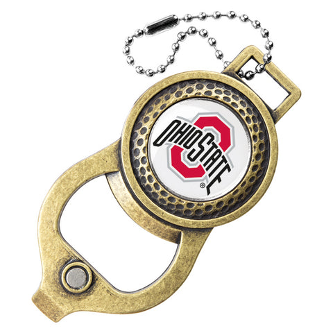 Ohio State Buckeyes Golf Bag Tag with Ball Marker