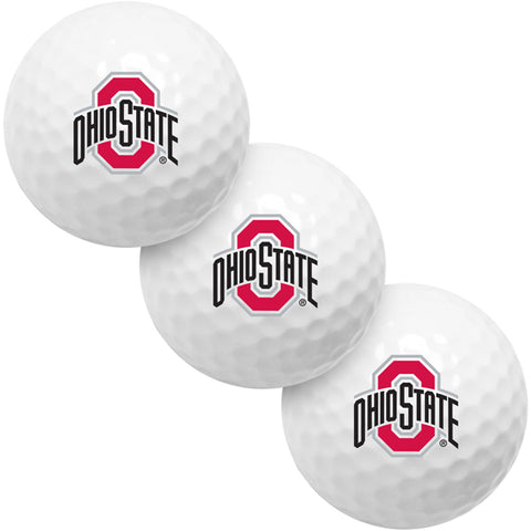 Ohio State Buckeyes 3 Golf Ball Pack