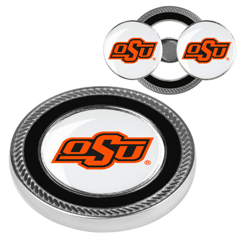 Oklahoma State Cowboys Challenge Coin with 2 Golf Ball Markers