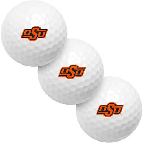 Oklahoma State Cowboys 3 Golf Ball Pack