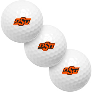 Oklahoma State Cowboys 3 Golf Ball Gift Pack 2-Piece Golf Balls
