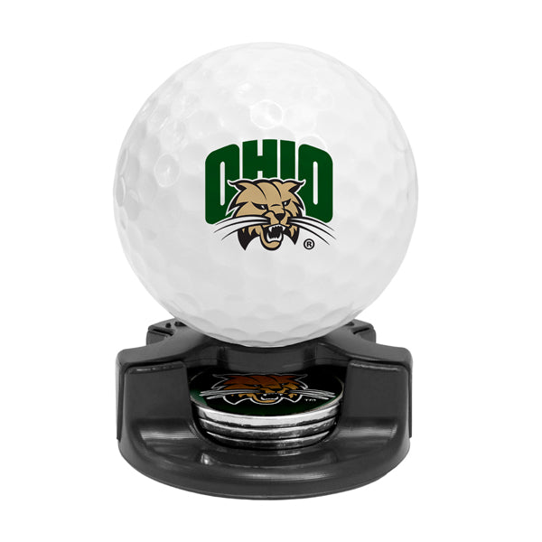 DisplayNest NCAA Golf Ball Gift Pack - Ohio Bobcats