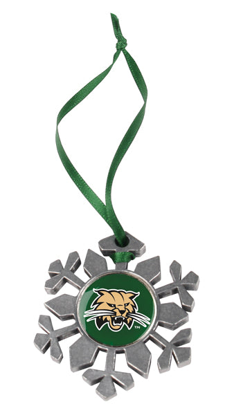 Ohio University Bobcats - Snow Flake Ornament