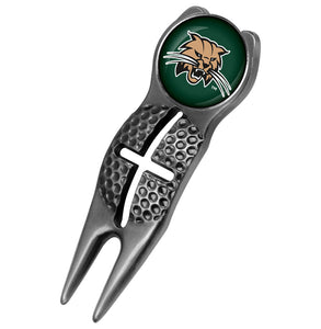 Ohio University Bobcats - Crosshairs Divot Tool  -  Black