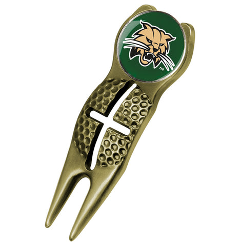 Ohio University Bobcats - Crosshairs Divot Tool  -  Gold