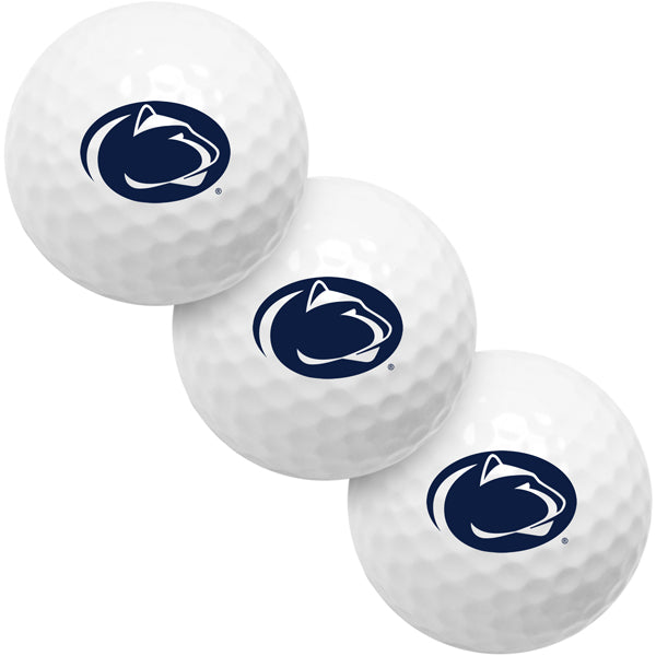 Penn State Nittany Lions 3 Golf Ball Gift Pack 2-Piece Golf Balls