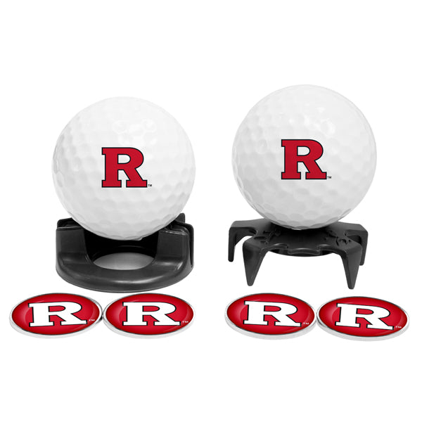 DisplayNest NCAA Golf Ball Gift Pack - Rutgers Scarlet Knights