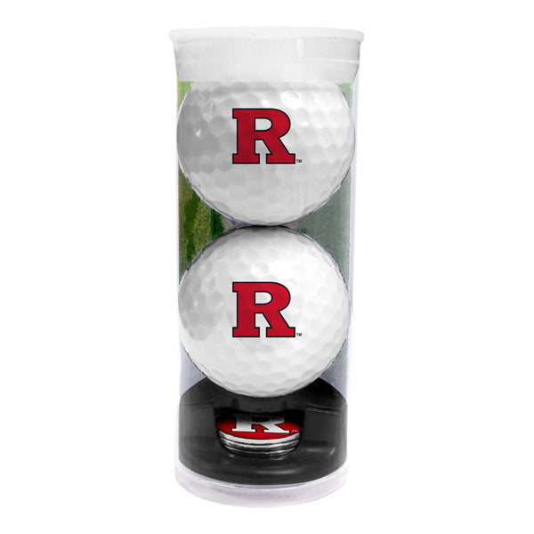 DisplayNest NCAA Golf Ball Gift Pack - Rutgers Scarlet Knights
