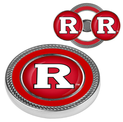 Rutgers Scarlet Knights - Challenge Coin / 2 Ball Markers