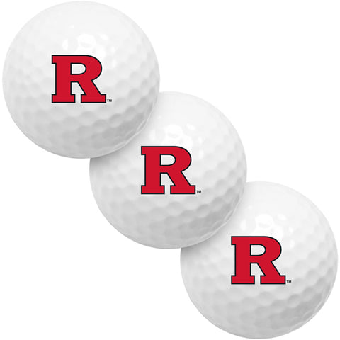 Rutgers Scarlet Knights 3 Golf Ball Pack