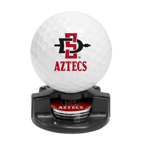 DisplayNest NCAA Golf Ball Gift Pack - San Diego State Aztecs