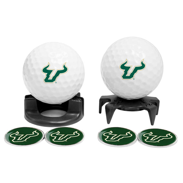 DisplayNest NCAA Golf Ball Gift Pack - USF Bulls