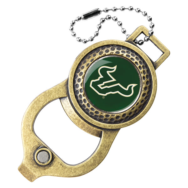 South Florida Bulls Golf Bag Tag with Ball Marker