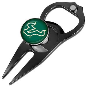 South Florida Bulls - Hat Trick Divot Tool Black