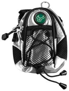 South Florida Bulls - Mini Day Pack  -  Silver