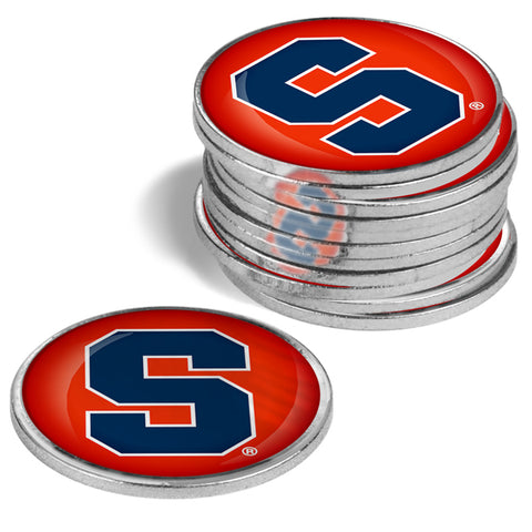 Syracuse Orange Golf Ball Markers 12 pack