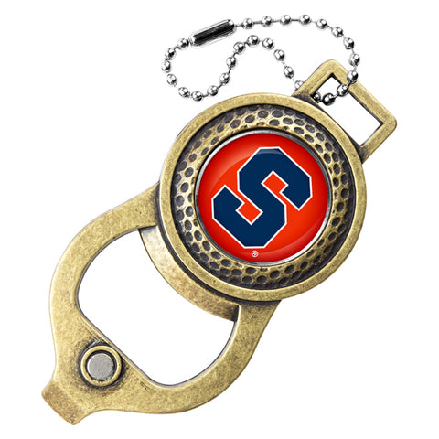 Syracuse Orange Golf Bag Tag with Ball Marker
