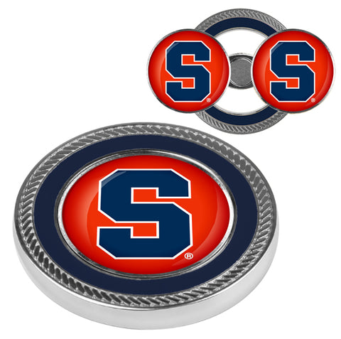 Syracuse Orange Challenge Coin with 2 Golf Ball Markers