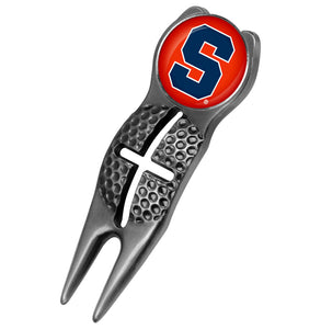 Syracuse Orange - Crosshairs Divot Tool  -  Black