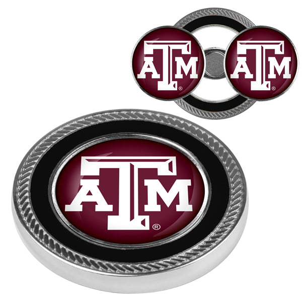 Texas A&M Aggies Challenge Coin with 2 Golf Ball Markers