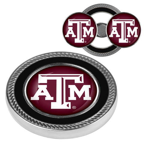 Texas A&M Aggies Challenge Coin with 2 Golf Ball Markers