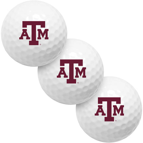 Texas A&M Aggies 3 Golf Ball Pack