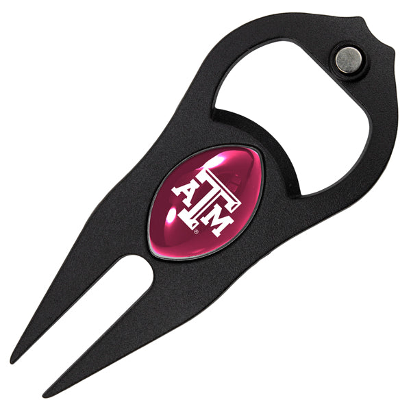 Texas A&M Aggies Hat Trick Football Divot Tool Made in USA