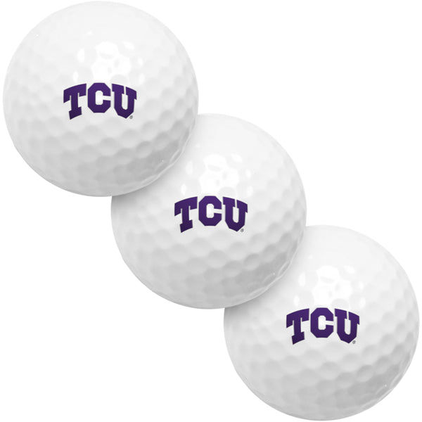 Texas Christian Horned Frogs - 3 Golf Ball Sleeve