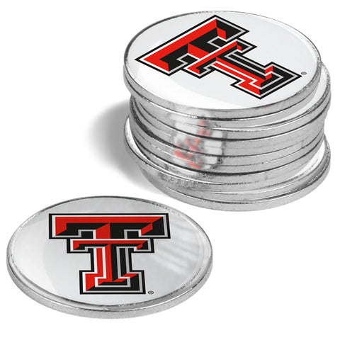 Texas Tech Red Raiders - 12 Pack Ball Markers