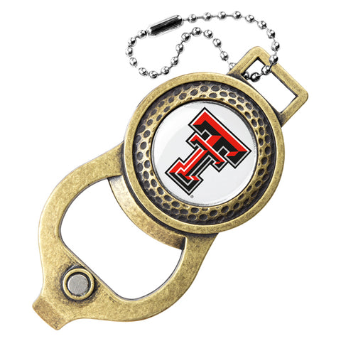 Texas Tech Red Raiders Golf Bag Tag with Ball Marker
