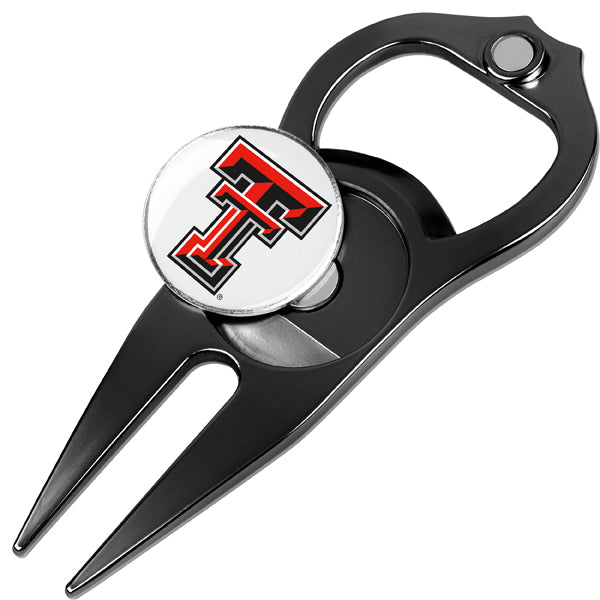 Texas Tech Red Raiders - Hat Trick Divot Tool Black