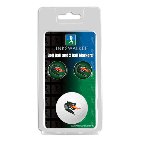 Alabama UAB Blazers 2-Piece Golf Ball Gift Pack with 2 Team Ball Markers