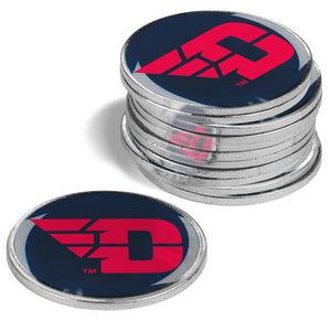 Dayton Flyers Golf Ball Markers 12 pack