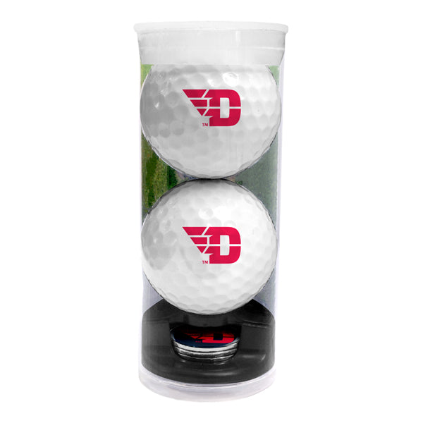 DisplayNest NCAA Golf Ball Gift Pack - Dayton Flyers
