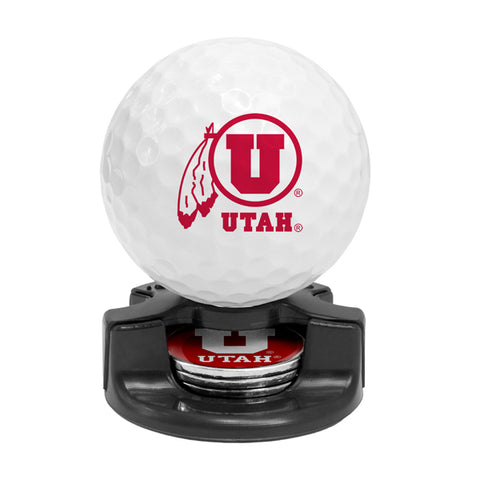 DisplayNest NCAA Golf Ball Gift Pack - Utah Utes