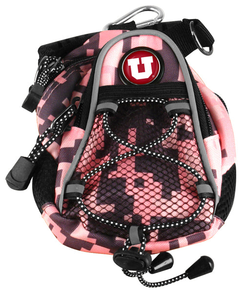Utah Utes - Mini Day Pack  -  Pink Digi Camo