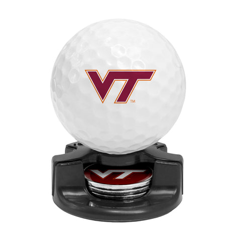 DisplayNest NCAA Golf Ball Gift Pack - Virginia Tech Hokies