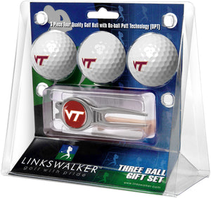 Virginia Tech Hokies - Kool Tool 3 Ball Gift Pack