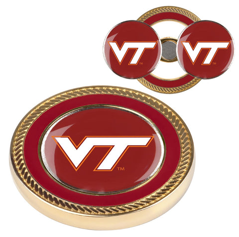 Virginia Tech Hokies - Challenge Coin / 2 Ball Markers