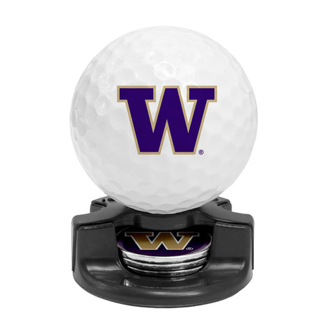 DisplayNest NCAA Golf Ball Gift Pack - Washington Huskies