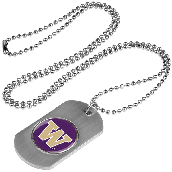 Washington Huskies Dog Tag