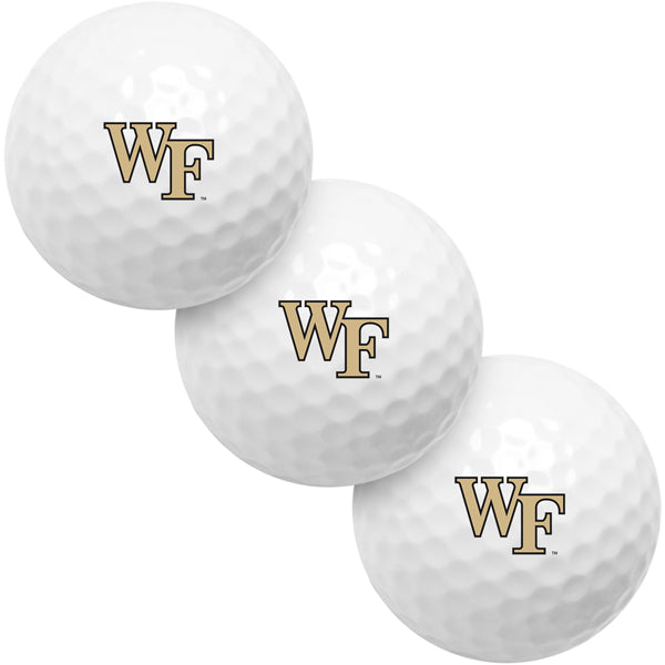 Wake Forest Demon Deacons 3 Golf Ball Pack