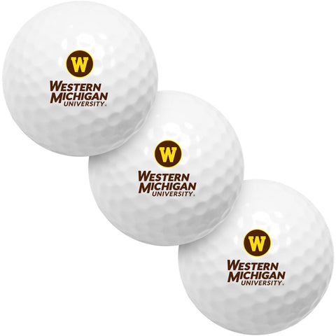 Western Michigan Broncos - 3 Golf Ball Sleeve