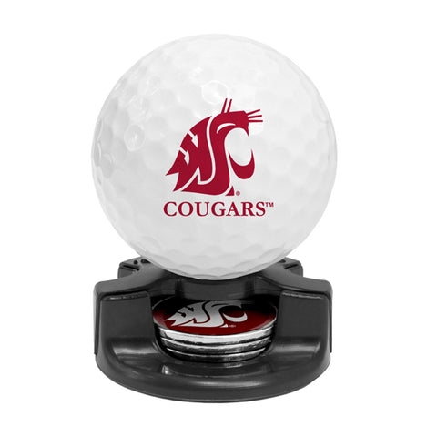 DisplayNest NCAA Golf Ball Gift Pack - Washington State Cougars