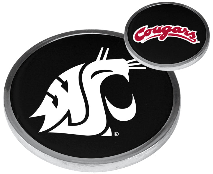 Washington State Cougars Flip Challenge Coin