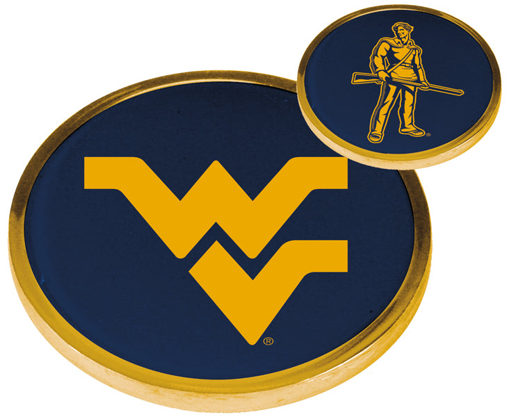 West Virginia Mountaineers Flip Challenge Coin