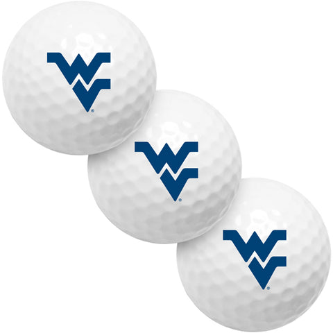 West Virginia Mountaineers 3 Golf Ball Pack